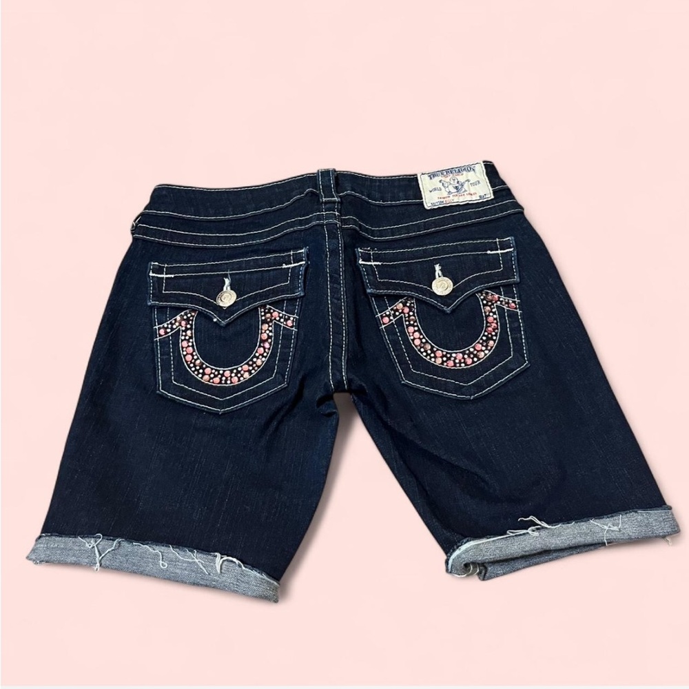 vintage y2k low waist true religion shorts 🩷